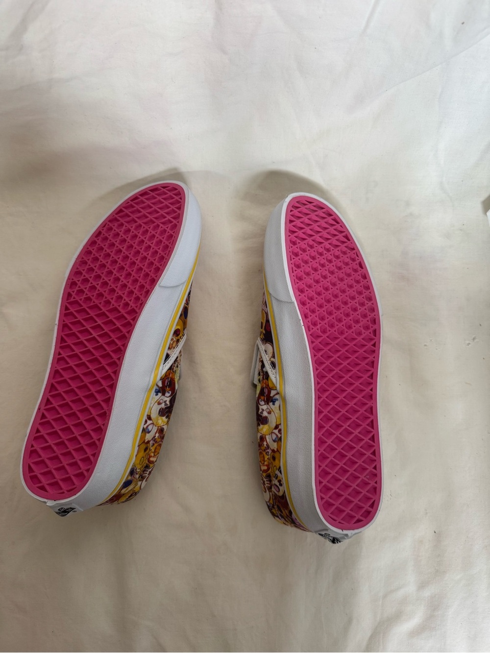 Vans Vault x Takashi Murakami Slip-On Yellow Skull 2015 Mens US 8.5 (half box) - Picture 5 of 8